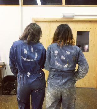 Marina & Sacha in the Studio, January 2017