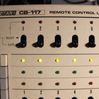 Remote control for our Otari MX70 1-inch recorder